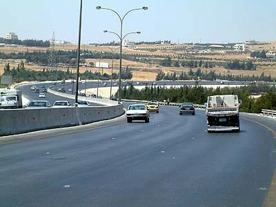  The Queen Alia Airport Road. (Jumana Bississo)