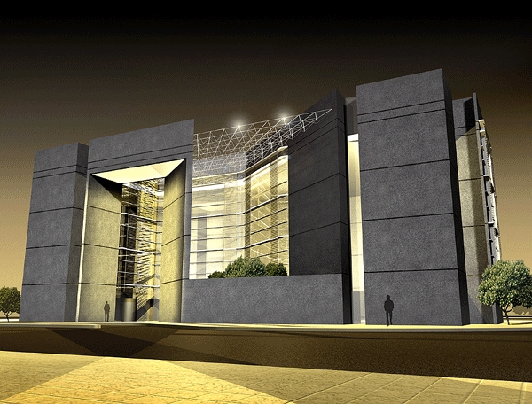 The Cabinda Office Building in Cabinda