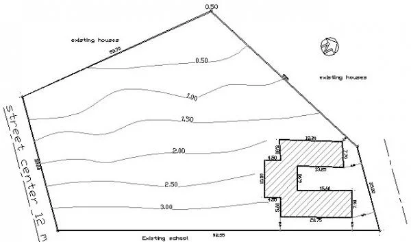 Figure 4: Map of the site.