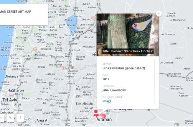 Check Out This Interactive Map for Street Art in Amman