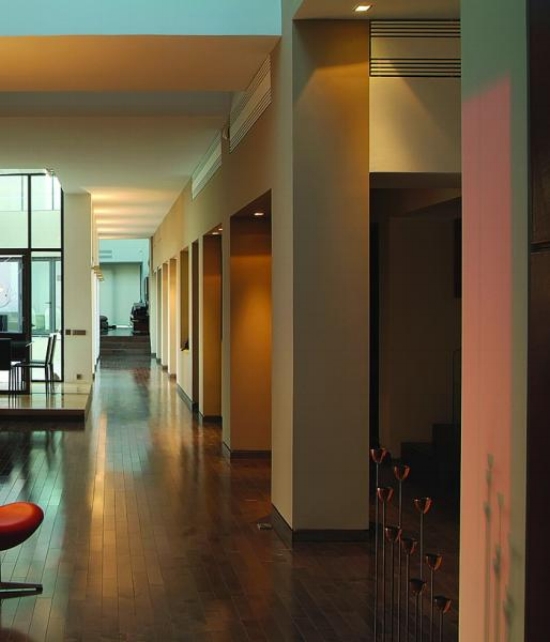 Figure 9: View of interior corridor connecting the northern and southern ends of the house.