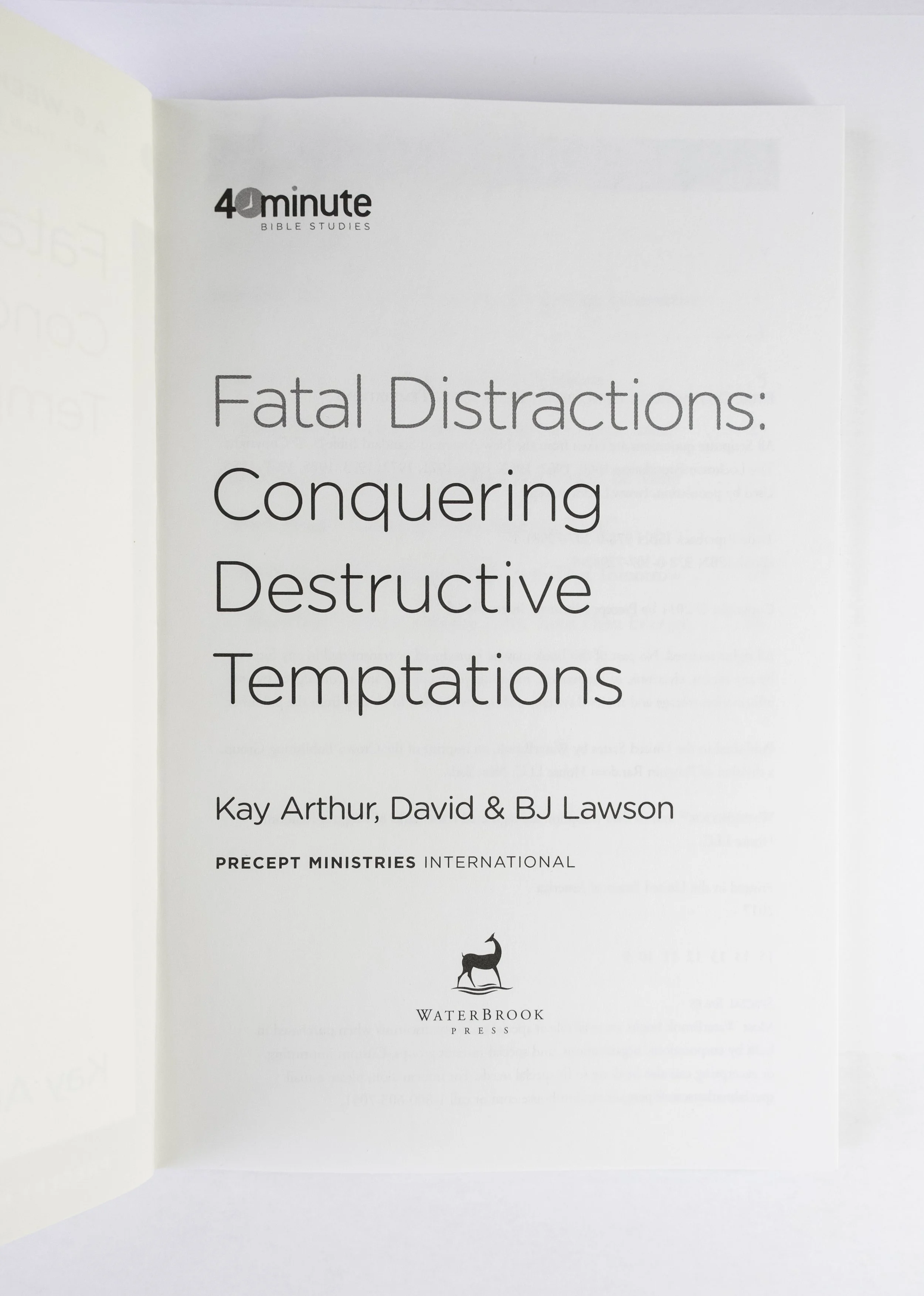 PRECEPT IRELAND - 40 MINUTE: Fatal Distractions