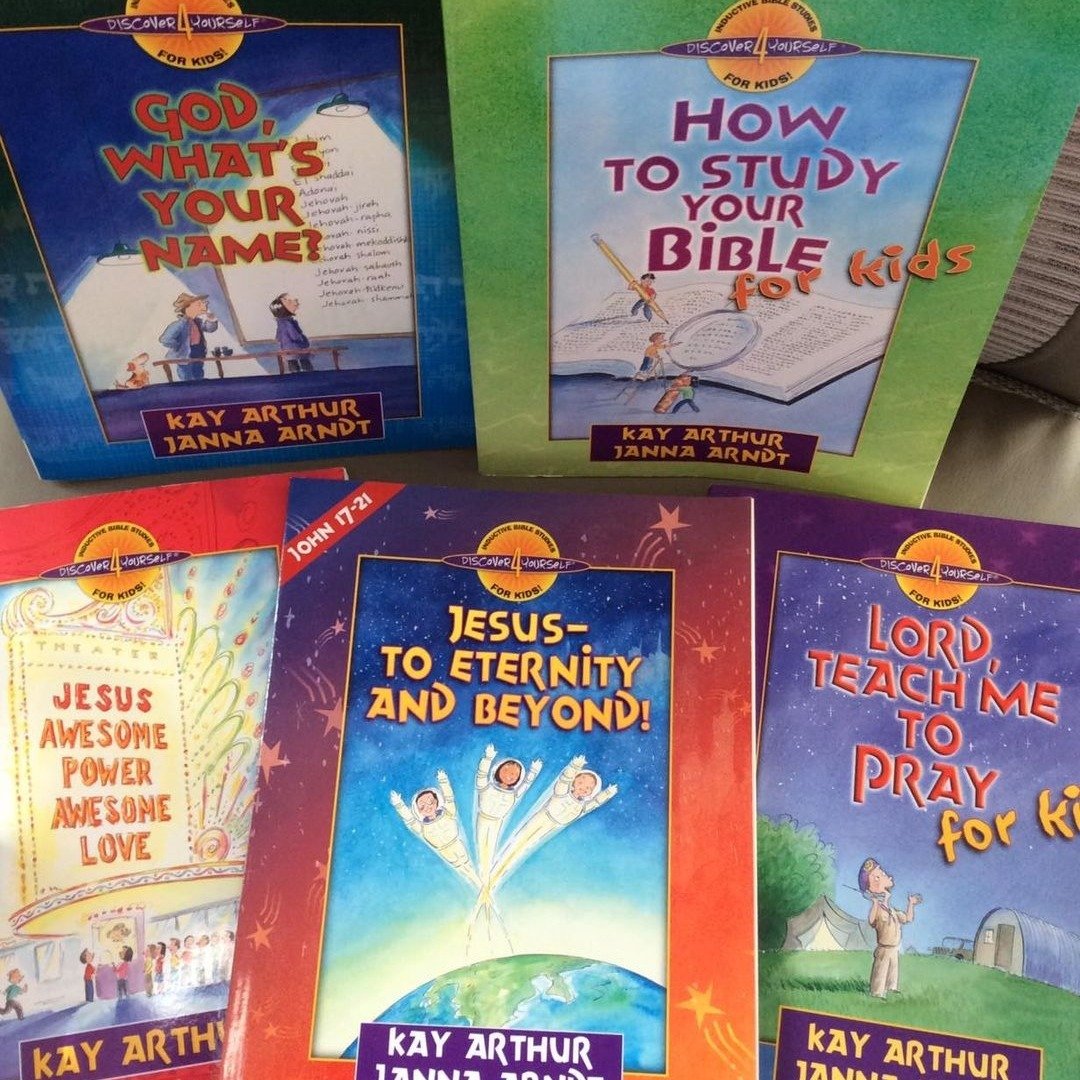 Did you know we have a range of resources for 8-12 year olds? These studies cover different books &amp; topics, and help children to learn about God through reading the Bible for themselves! Discover the series at https://preceptireland.org/d4y-serie