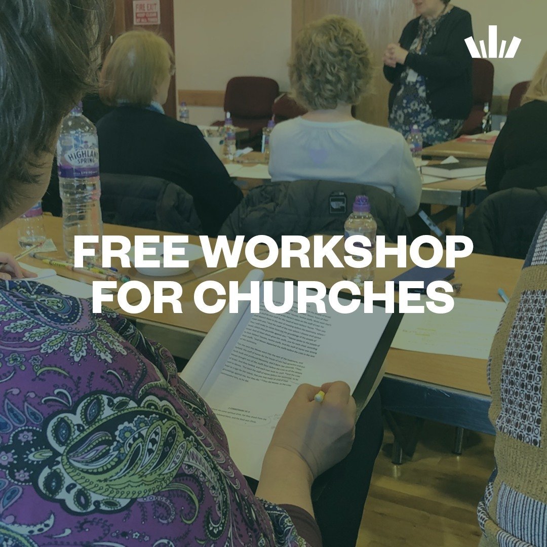 Church / Small group Leader: thinking ahead to your autumn programme? We offer a free introductory workshop to the inductive Bible study method - perfect for an evening service, midweek meeting, or training day! Get in touch to book one for your chur