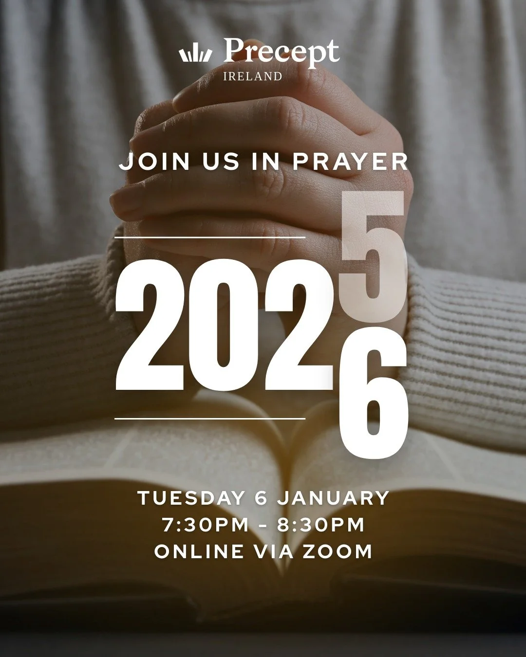 As we start a new year of ministry, we want to pray for Bible study leaders and students 🙏 Please join us tomorrow night and let's pray for this new term!
📅 Date: Tuesday 6th January
⏰ Time: 7:30pm - 8:30pm
📍 Location: Online via Zoom
#PrayerMeeti