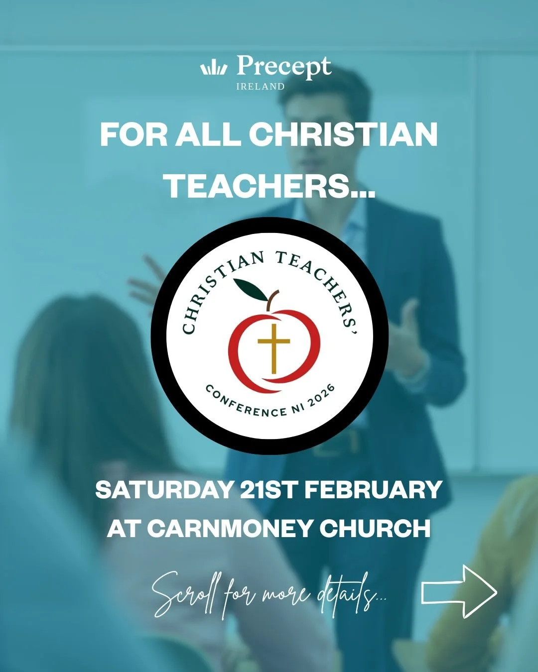 We&rsquo;re delighted to be exhibiting at this years @christianteachersconferenceni this Saturday (21st February). If you are a Christian working in the area of education, get along! Scroll right to see more details about the conference, and if you&r