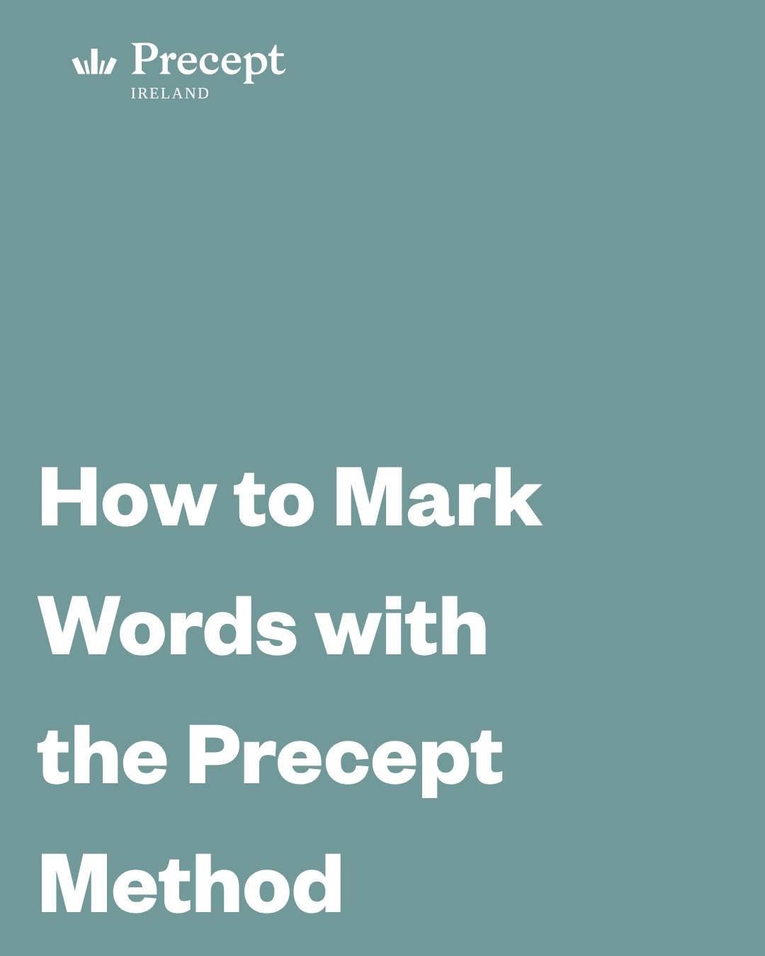 How to Mark using the Precept Method

#Precept #PreceptMethod #BibleStudy #StudyScripture