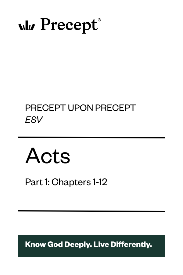 Men's Bible Study (Belfast) - Acts Part 1