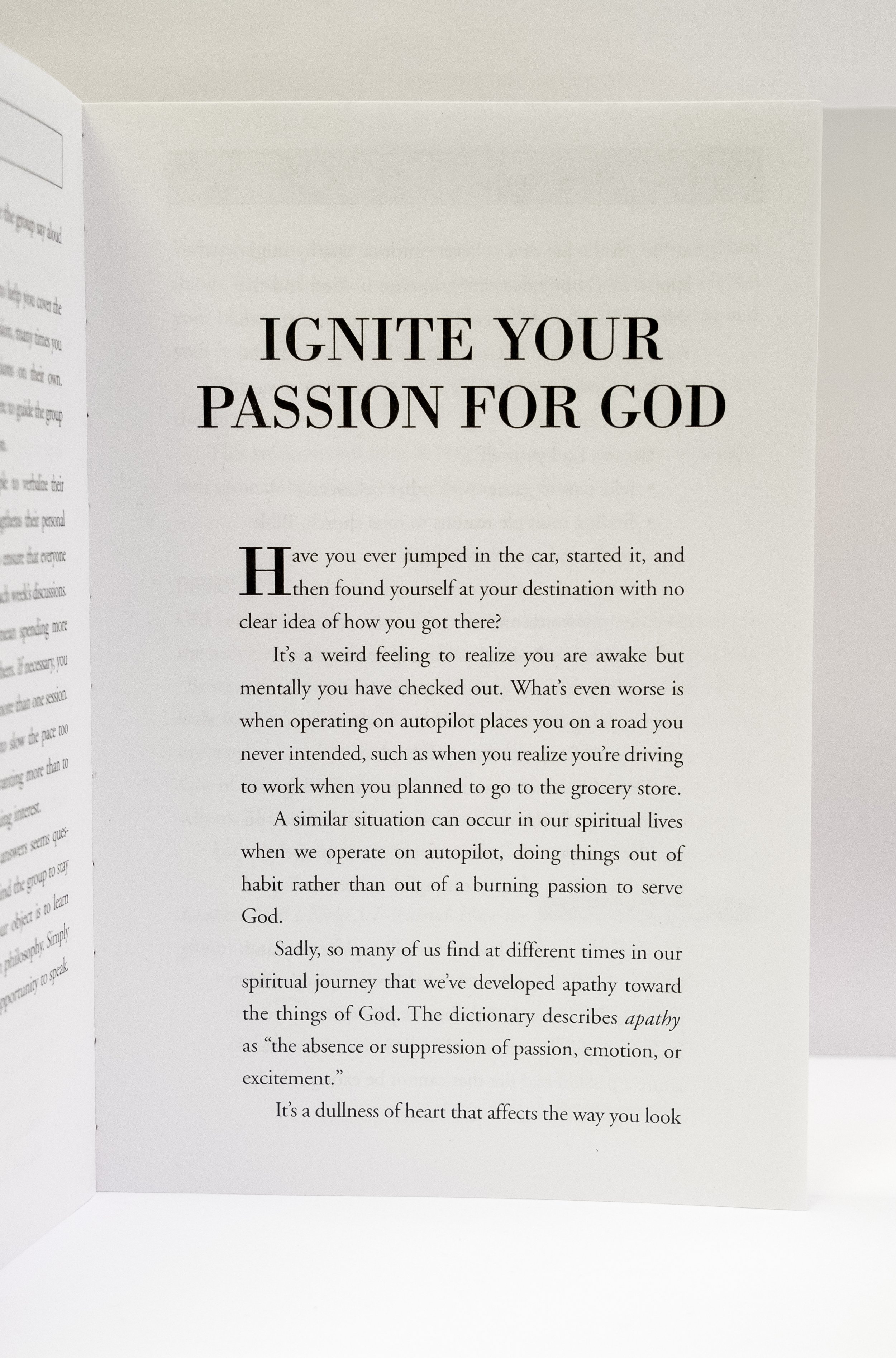 PRECEPT IRELAND - 40 MINUTE: Ignite Your Passion for God