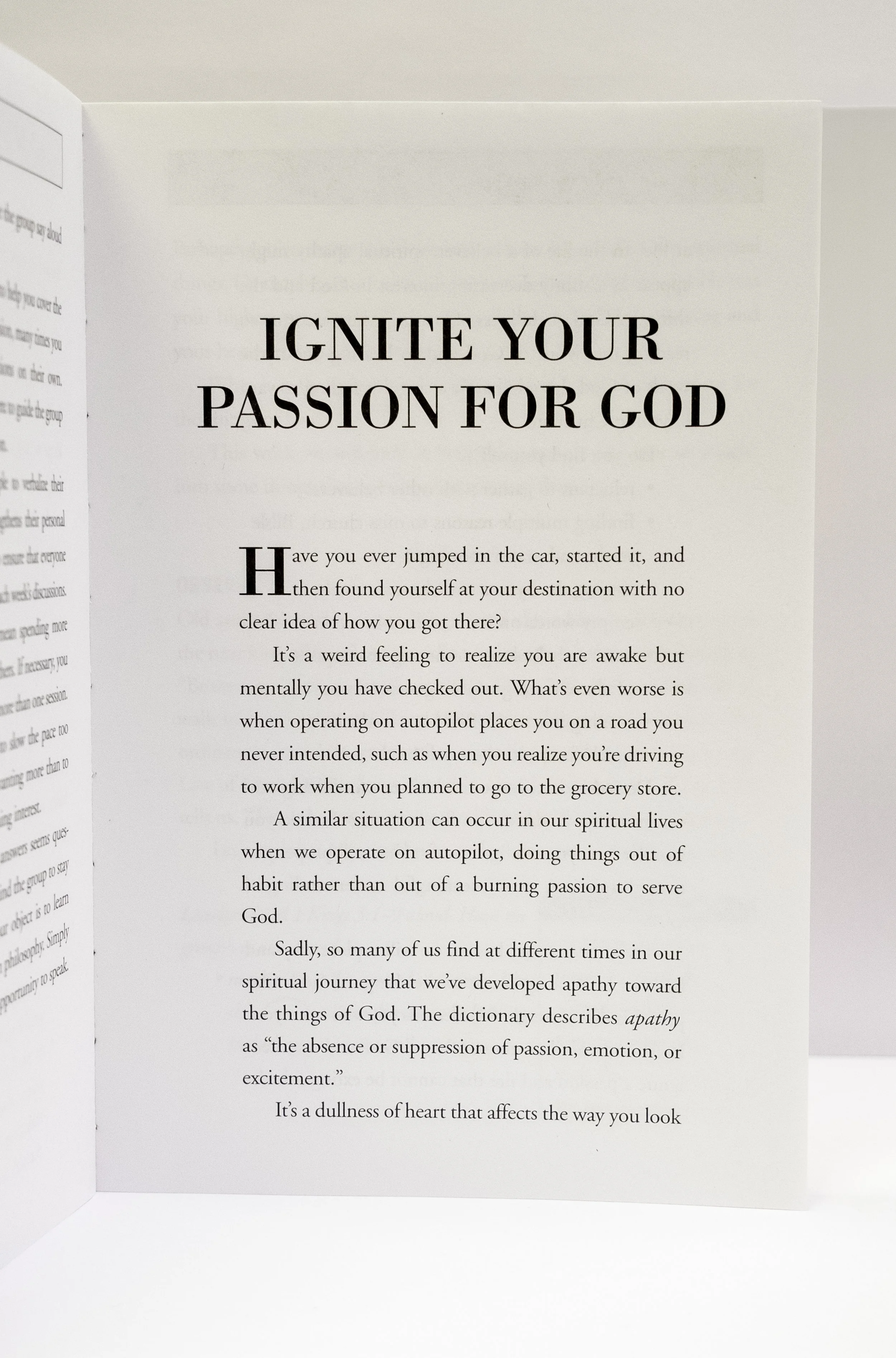 PRECEPT IRELAND - 40 MINUTE: Ignite Your Passion for God