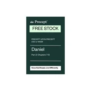 FREE STOCK (excludes postage) : PRECEPT UPON PRECEPT: DANIEL PART 2