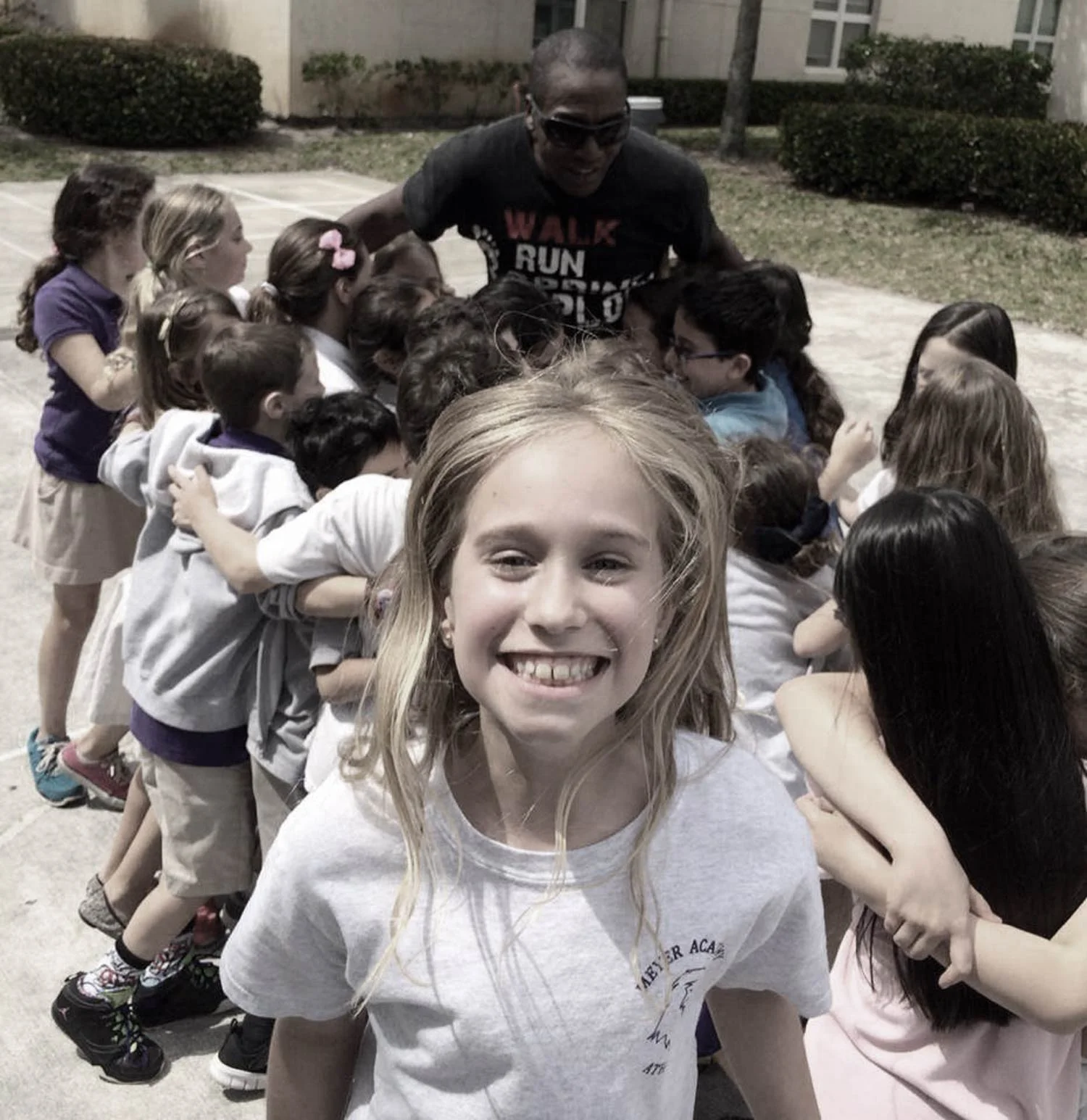 Darryl Edwards leading a Primal Play Method® active play session with children.