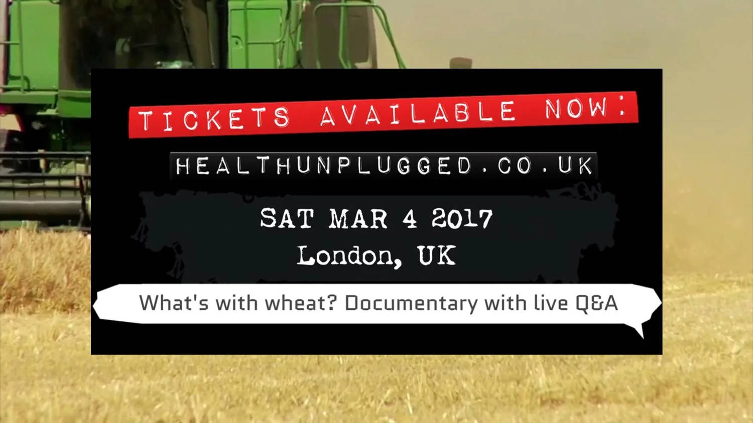 What's With Wheat - Movie Screening