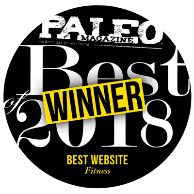 Paleo Magazine  Best Website Winner 2018