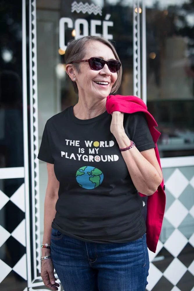 The World Is My Playground T-Shirt / adult t-shirt / adult tees / primal play tees / primal play t-shirt / unisex t-shirt