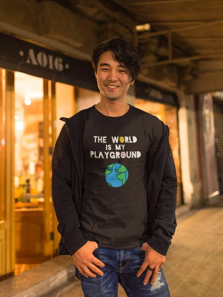 The World Is My Playground T-Shirt / adult t-shirt / adult tees / primal play tees / primal play t-shirt / unisex t-shirt