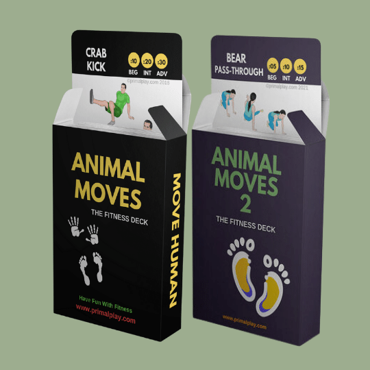 Animal Moves Deck Fitness Games