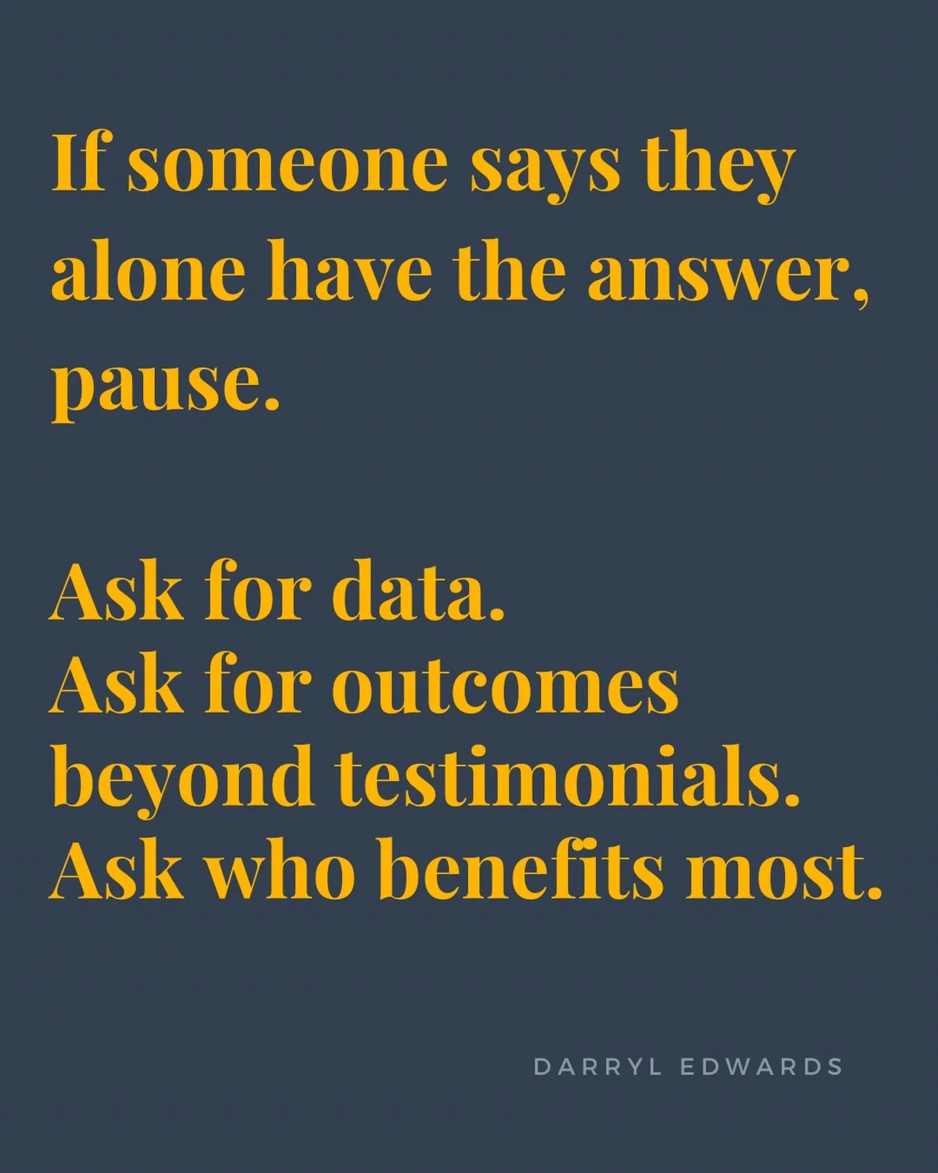 Evidence-based wellness protects you from health misinformation.

Ask for data.
Ask for outcomes beyond testimonials.
Ask who benefits most.

Real physiology responds to stress (load), recovery, fuel and connection. Not hype.

#EvidenceBasedWellness
