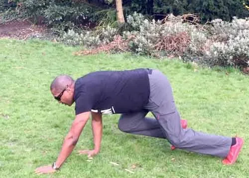 Bear Crawl Start Position