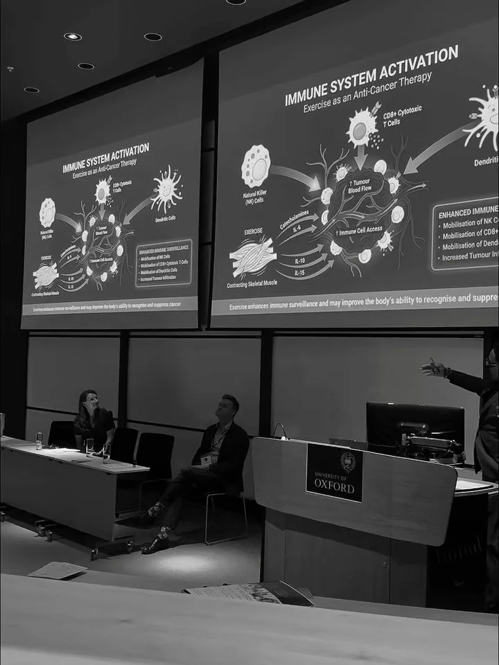 Speaking at the National Conference for Integrative Oncology (@ncio_uk) at Oxford University was such a meaningful experience.

The weekend was filled with wonderful, nutritious food, good company and thoughtful conversations.

The evidence for exerc
