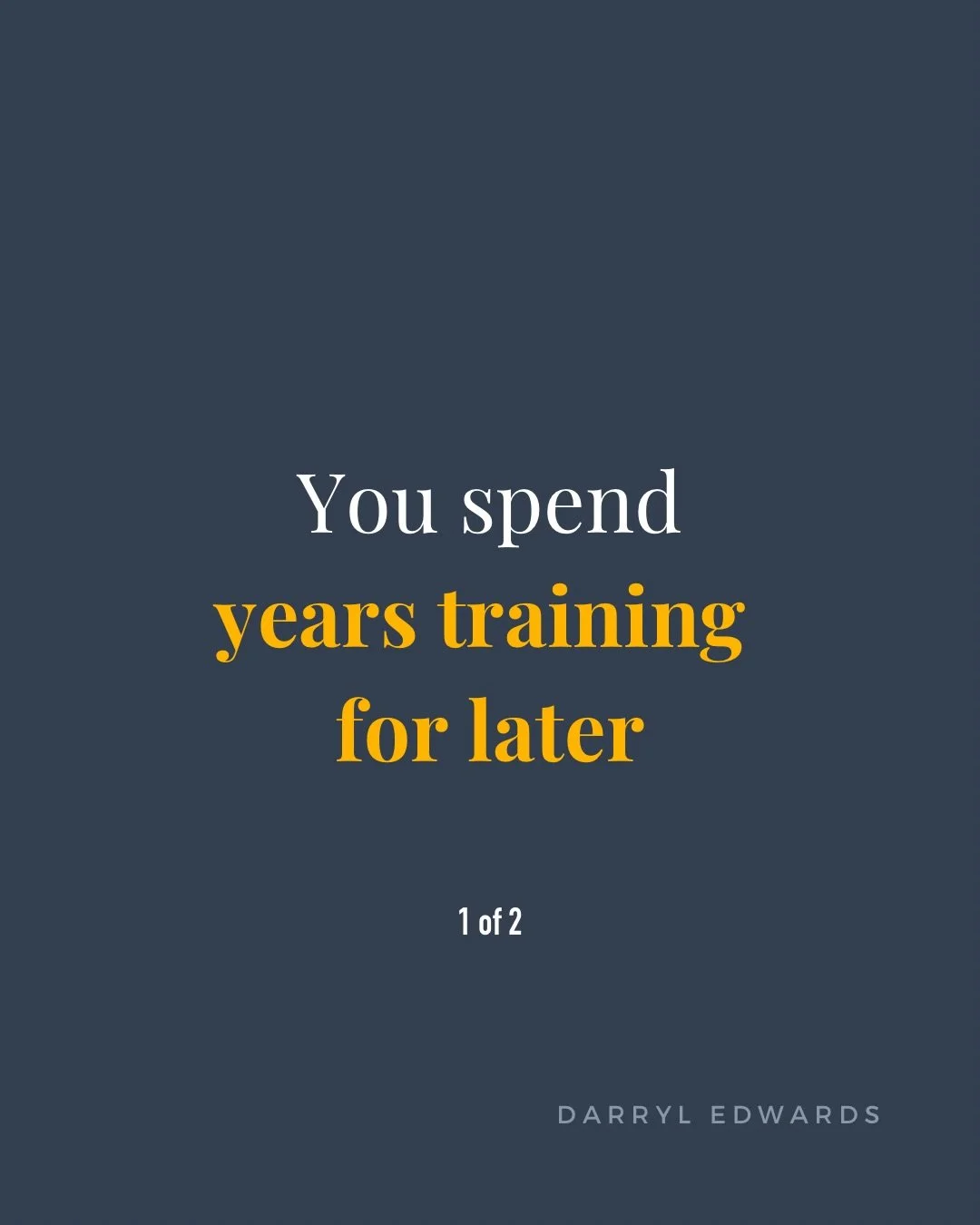 We talk a lot about training for longevity.

Strength for later life.
Muscle for later life.
Balance for later life.
Future proofing.

All worthwhile. But movement also belongs to the life you are living now.

Feeling capable.
Playful.
Exploring.
Rel
