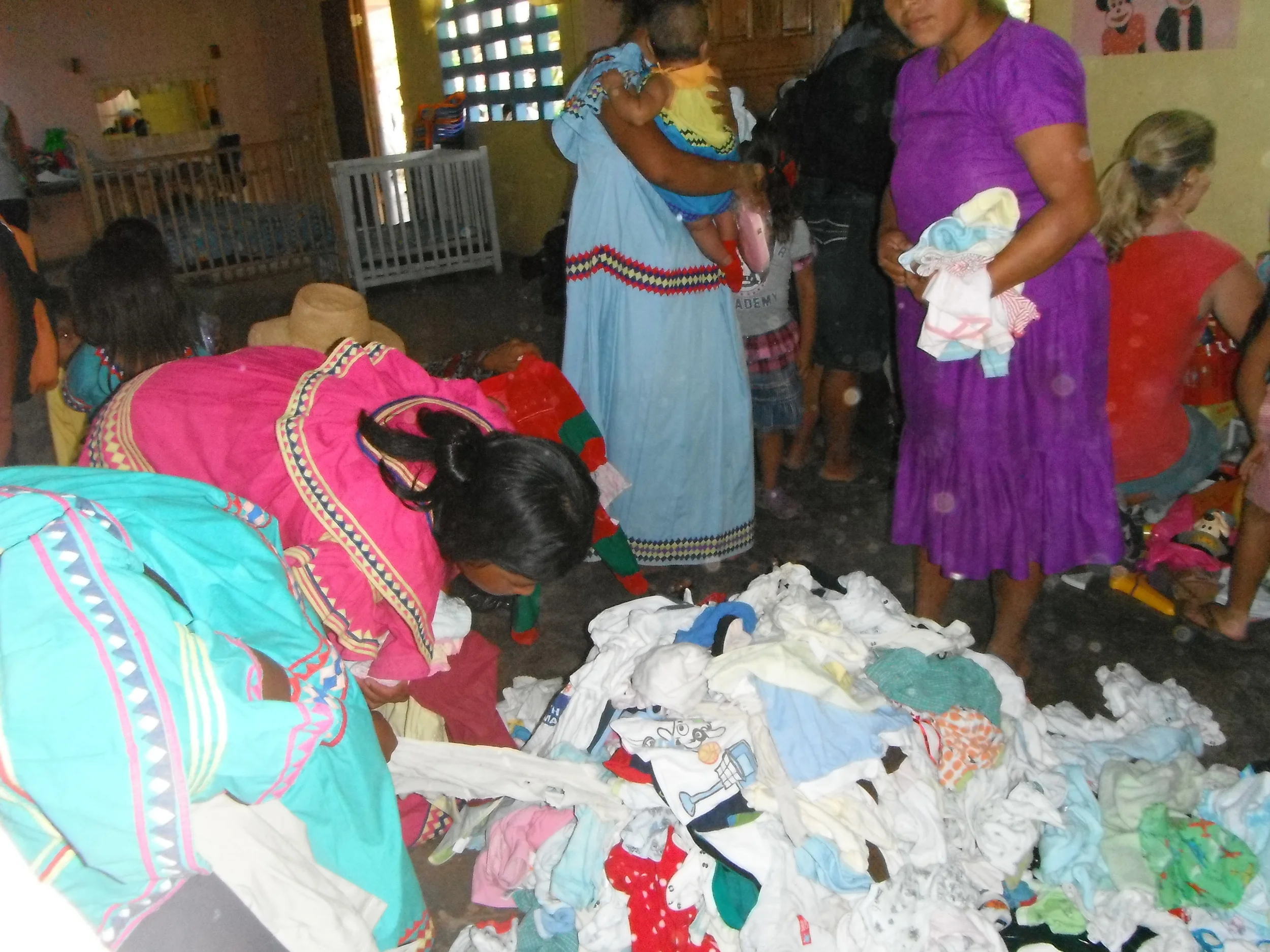 Searching Through Donated Clothing