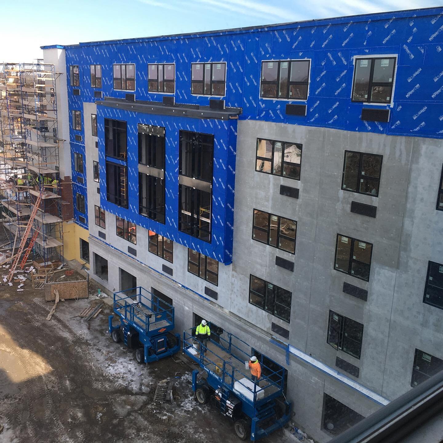 Site stop by last week at our 90 unit multi-family project. #BAprojects #architects #longisland #newyork #southshore #florida #orlando #apartment #bayshore #construction #going #building #multifamily #design #process #progress