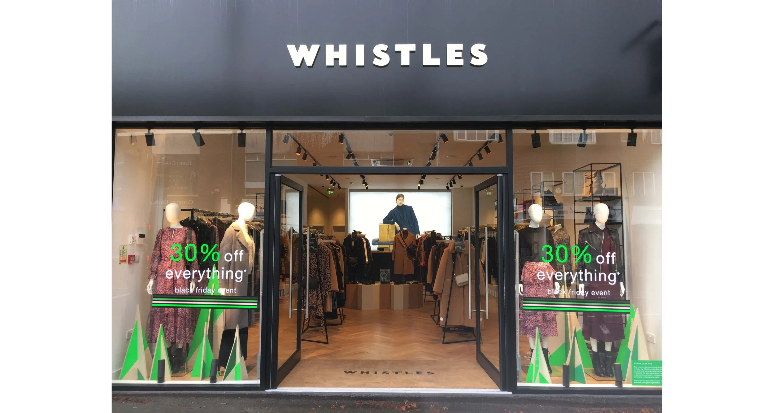 Store Window for Whistles 2019