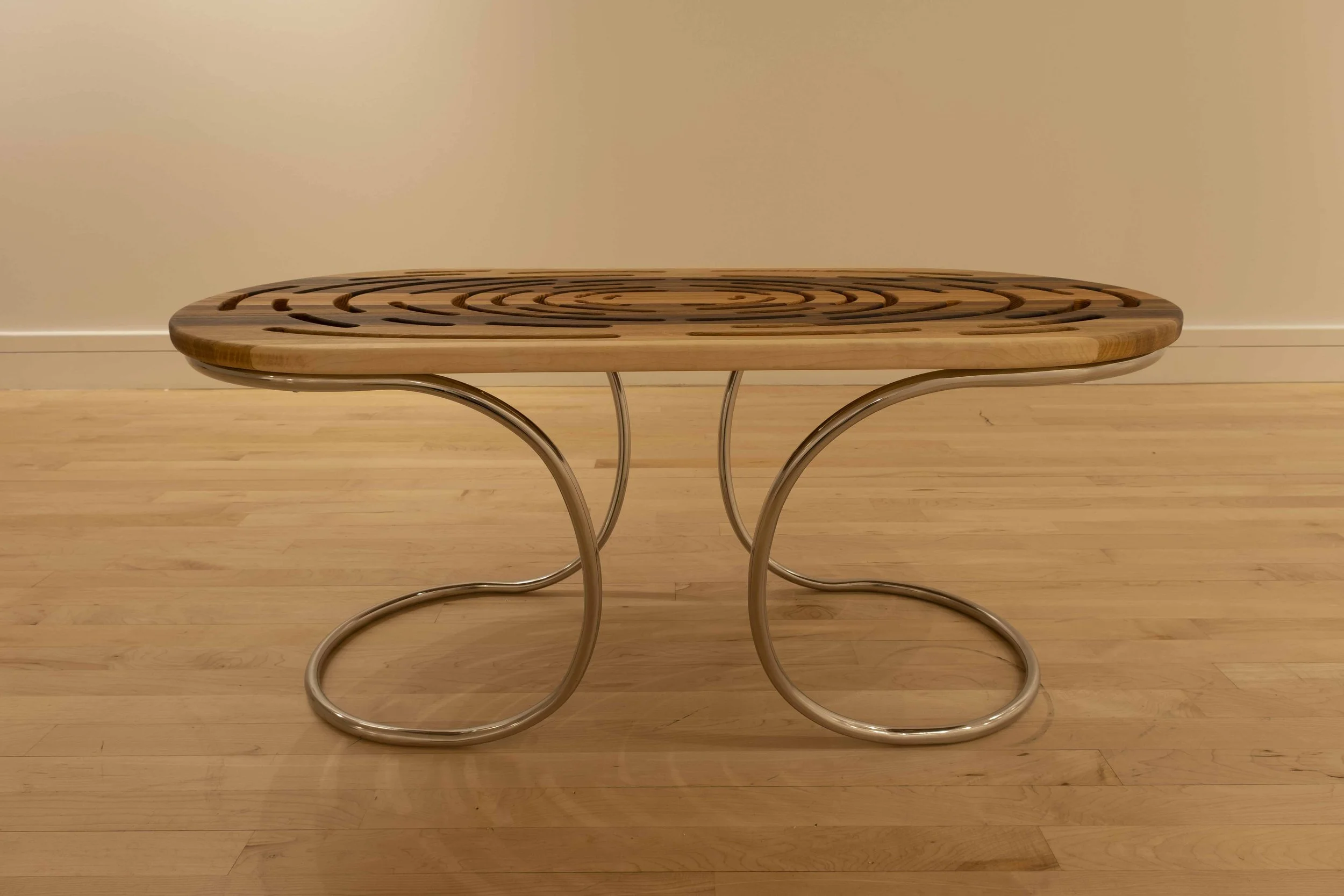 The Waveform Low Table at the Coral Springs Museum of Art