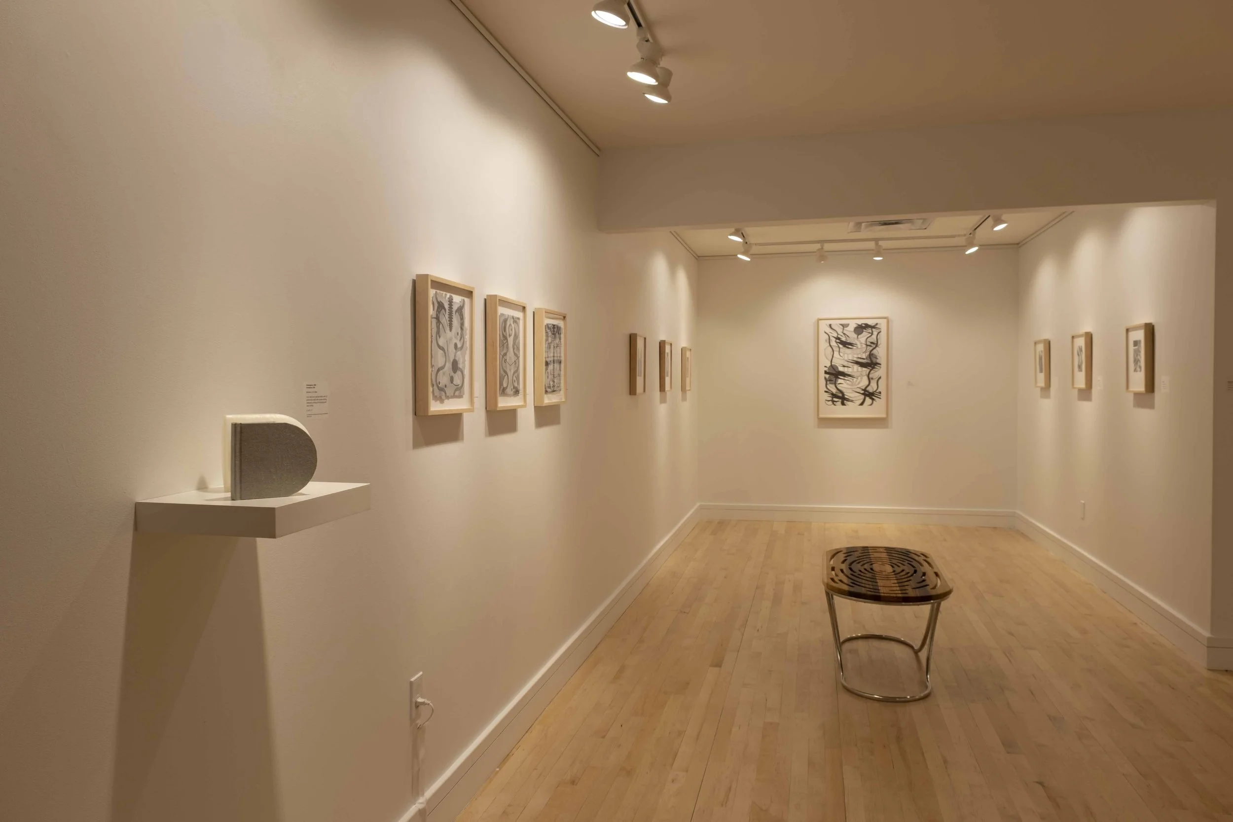 Exhibition view from Into the Fold