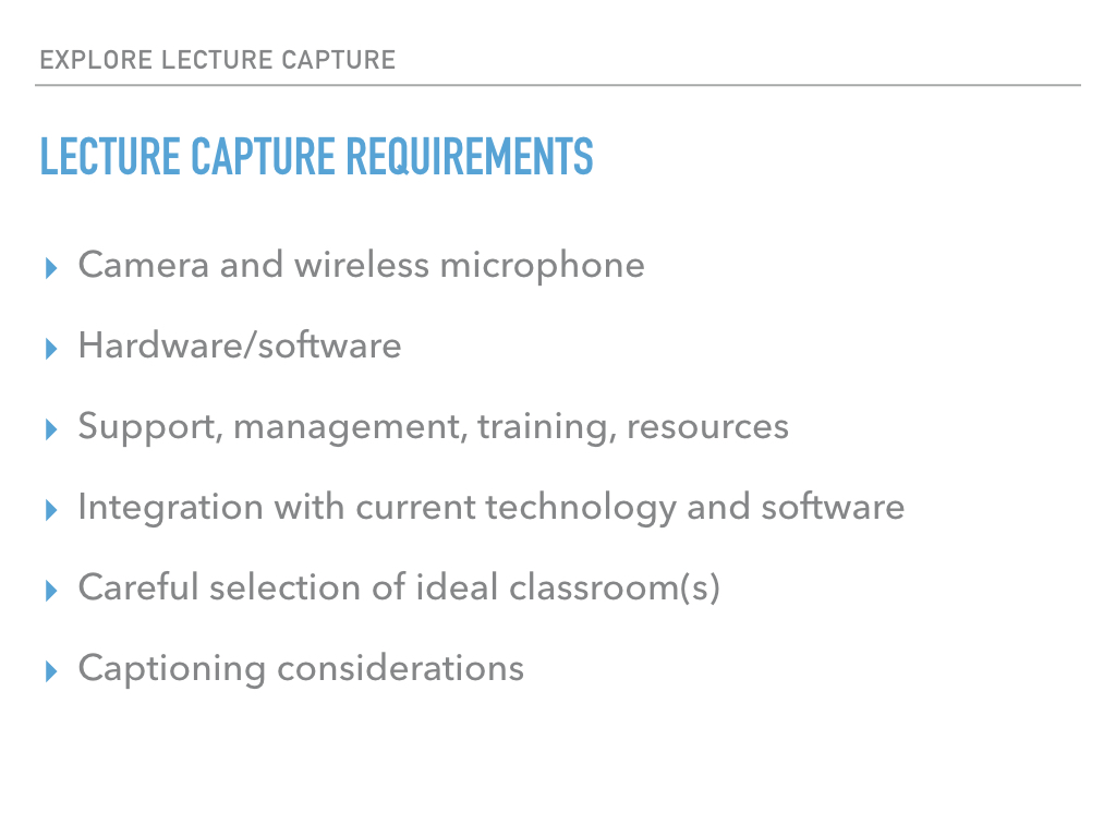 Requirements