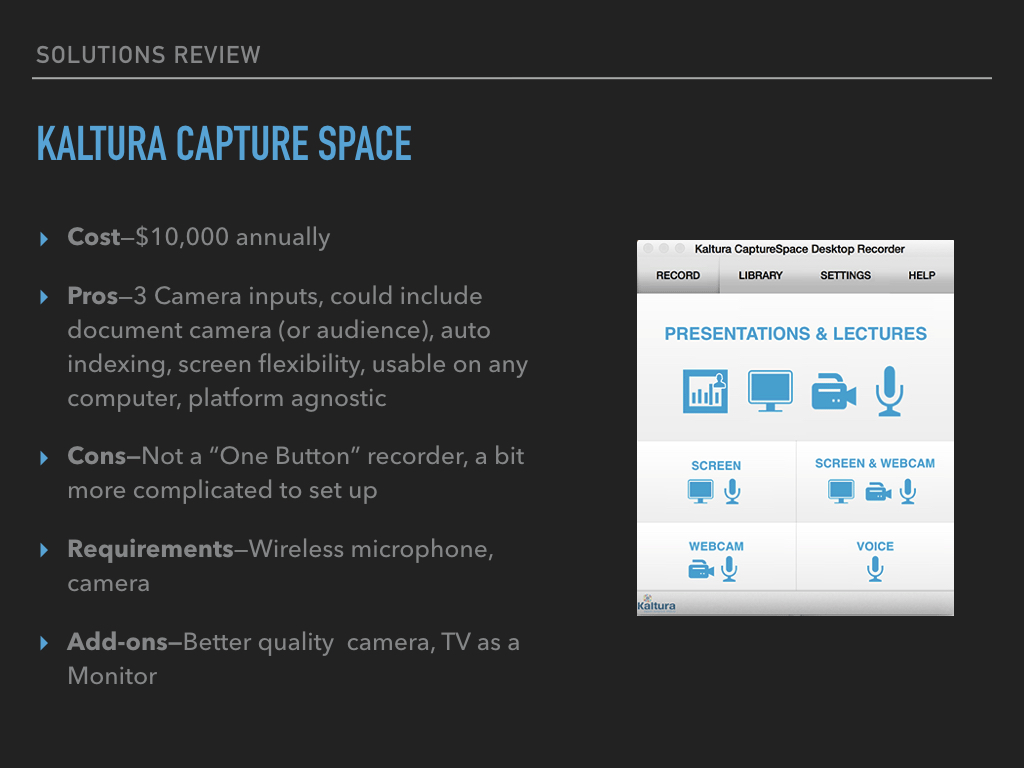 CaptureSpace