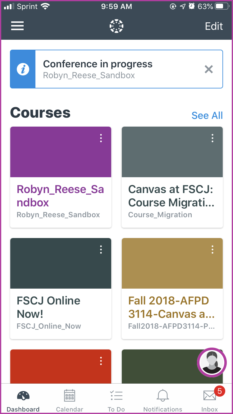 Can students join a Canvas Conference from their mobile device? — Academic  Technology - Florida State College at Jacksonville