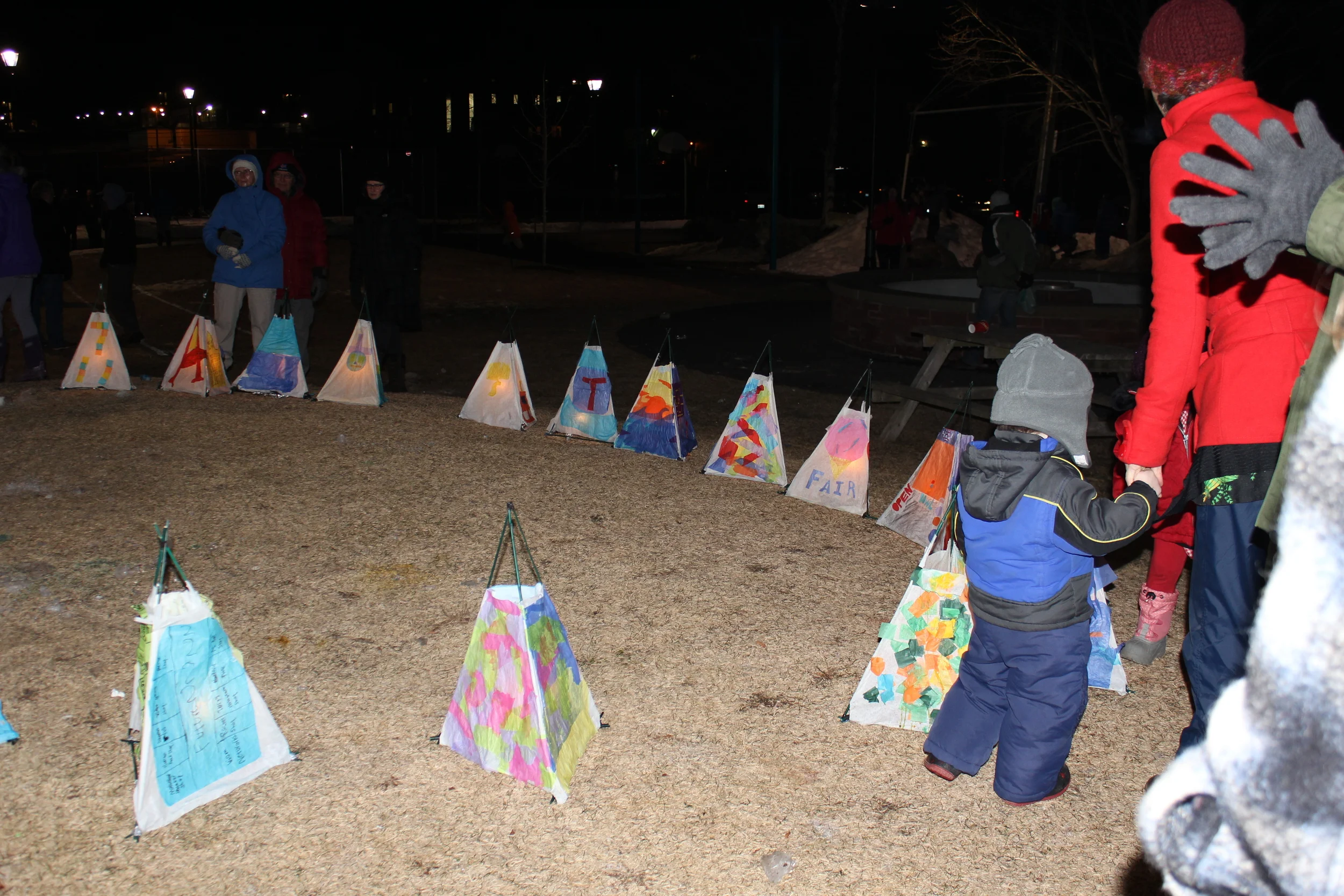 Lantern Display at Sackville WinterFest