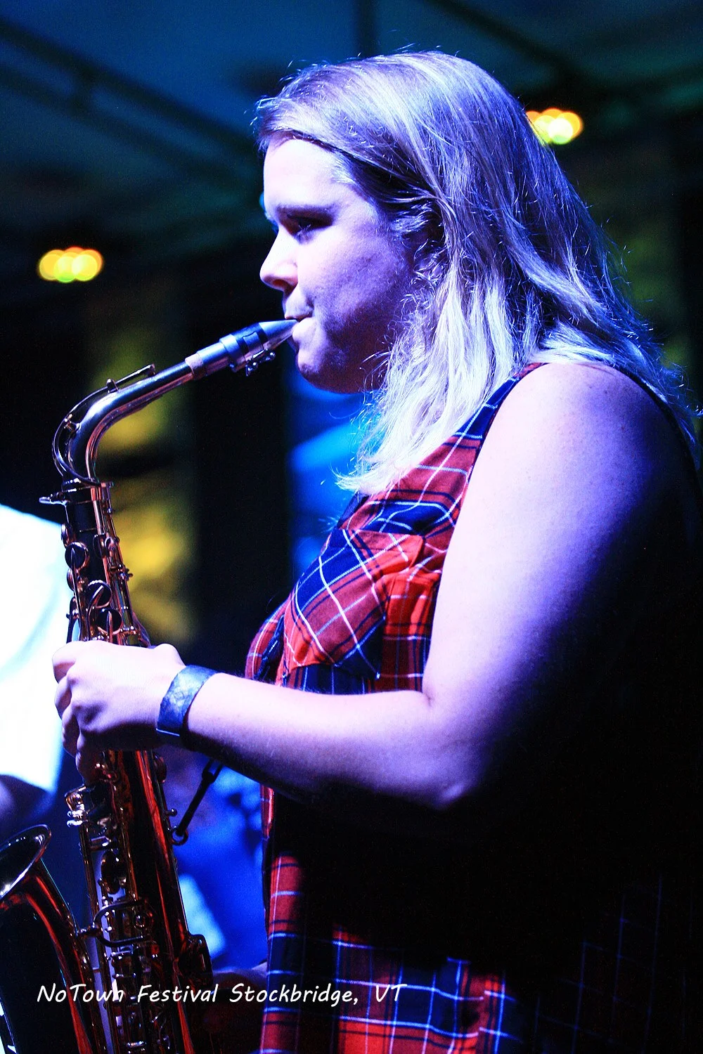 Played in my first music festival. 2 nights of amazing music with Sonic Malfunktion at the NoTown Festival in Stockbridge, VT - so close to home!