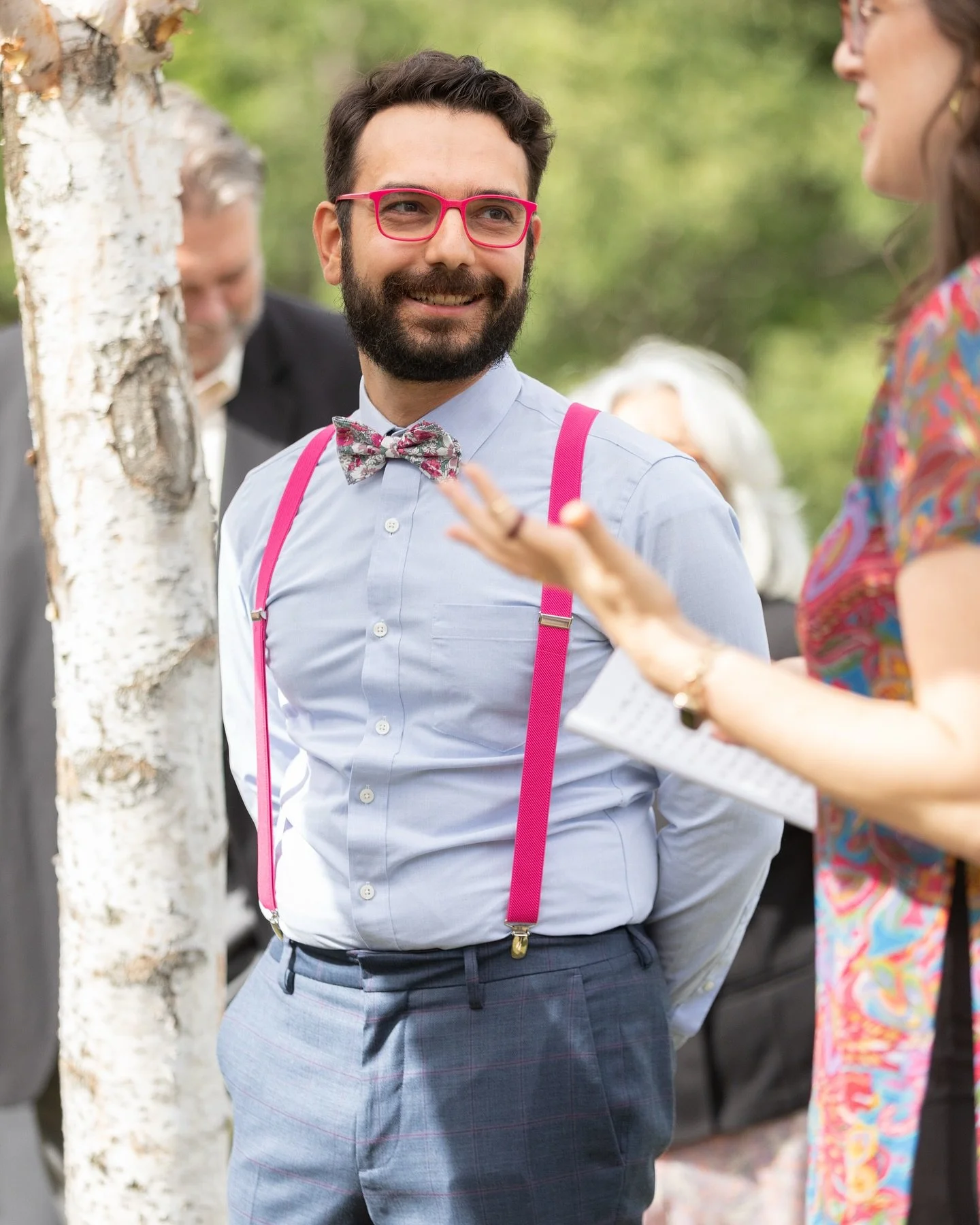 Words of wisdom from one of my favorite Grooms:
&ldquo;It was a magical Vermont day, fall crisp coming on its way but still warm enough to be without a jacket. A perfect combination of small intimate ceremony with close family and friends and a bigge