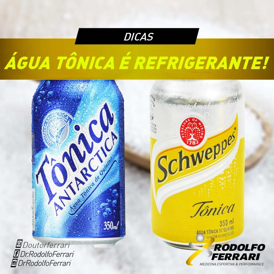 Água Tônica é refrigerante! — Dr.