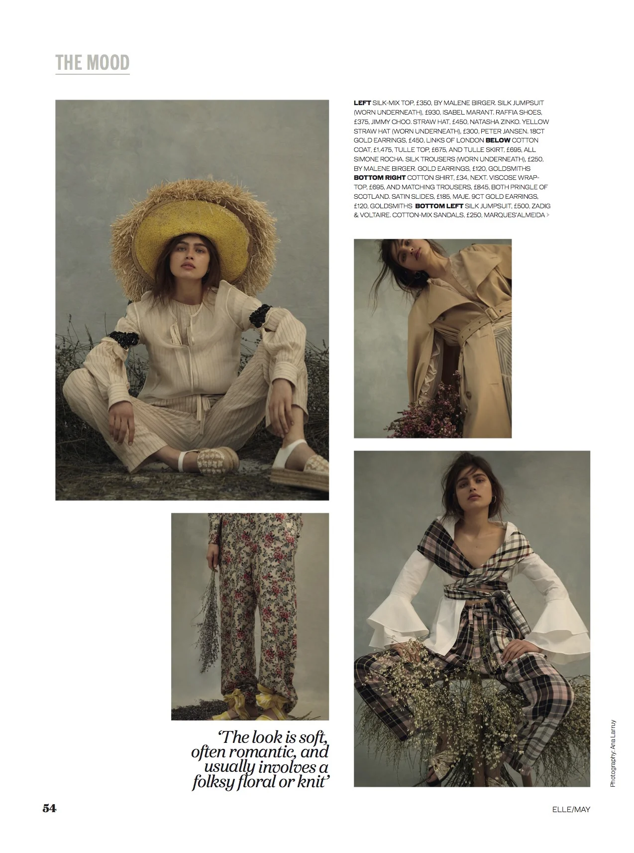 ELLE UK, The Mood, May '17