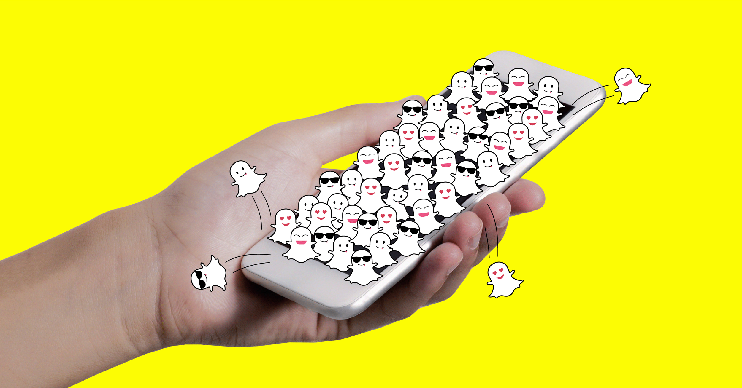  Designed for a Morning Consult story on Snapchat and its future.&nbsp;  Go to full article   