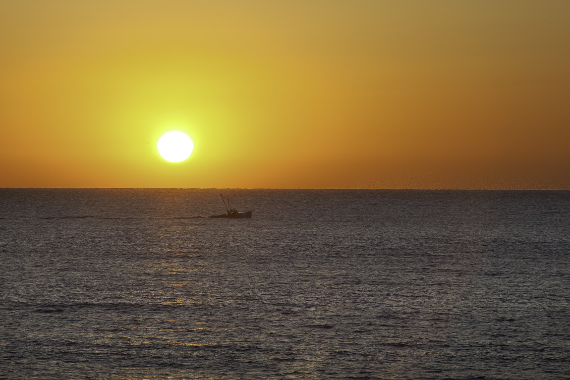 Lobstering at Sunrise 1085