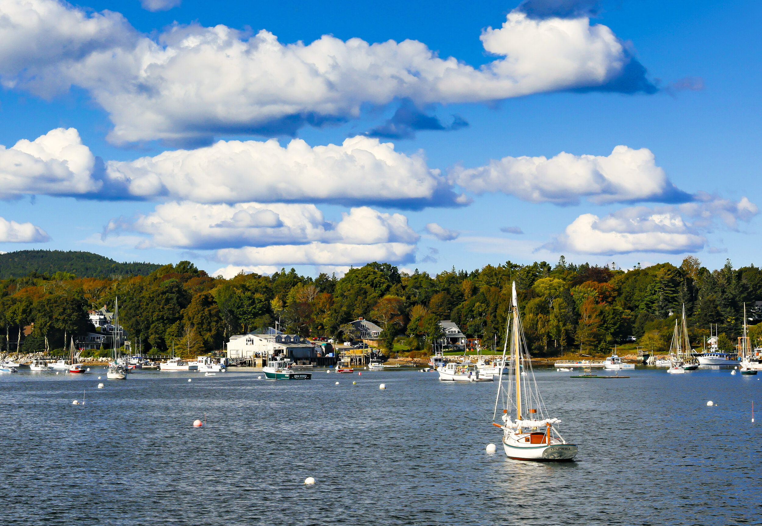 Cloud Show over Southwest Harbor