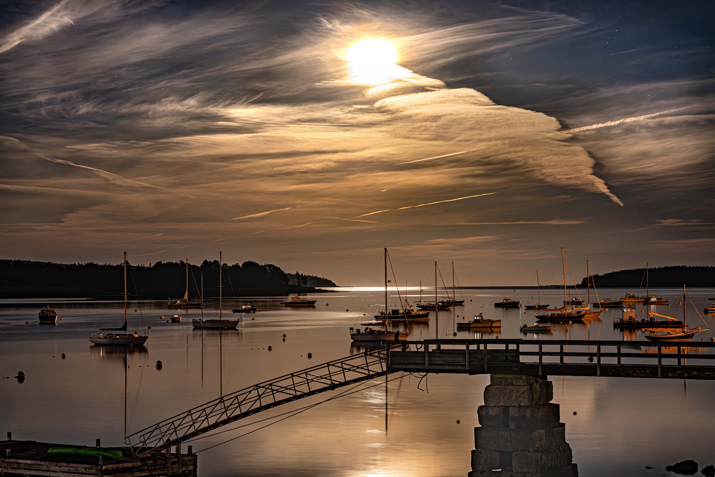 Stars  Over Southwest Harbor