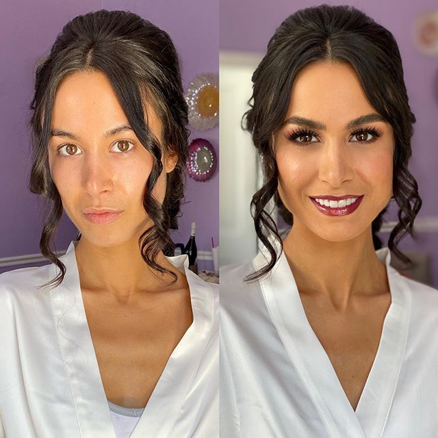 Congratulations Lauren and Brandon ! They are saying #ido at @whiteroomweddings 💒 Lauren is just beautiful ! She wanted a boho chic braid for her most special day. We decided on a deeper lip than her engagement photos. I just love it ! &hearts;️We s
