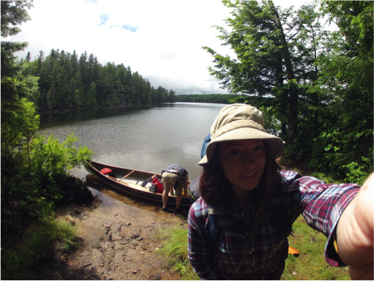 Kingscote L to Big Rock L Portage, 1300m