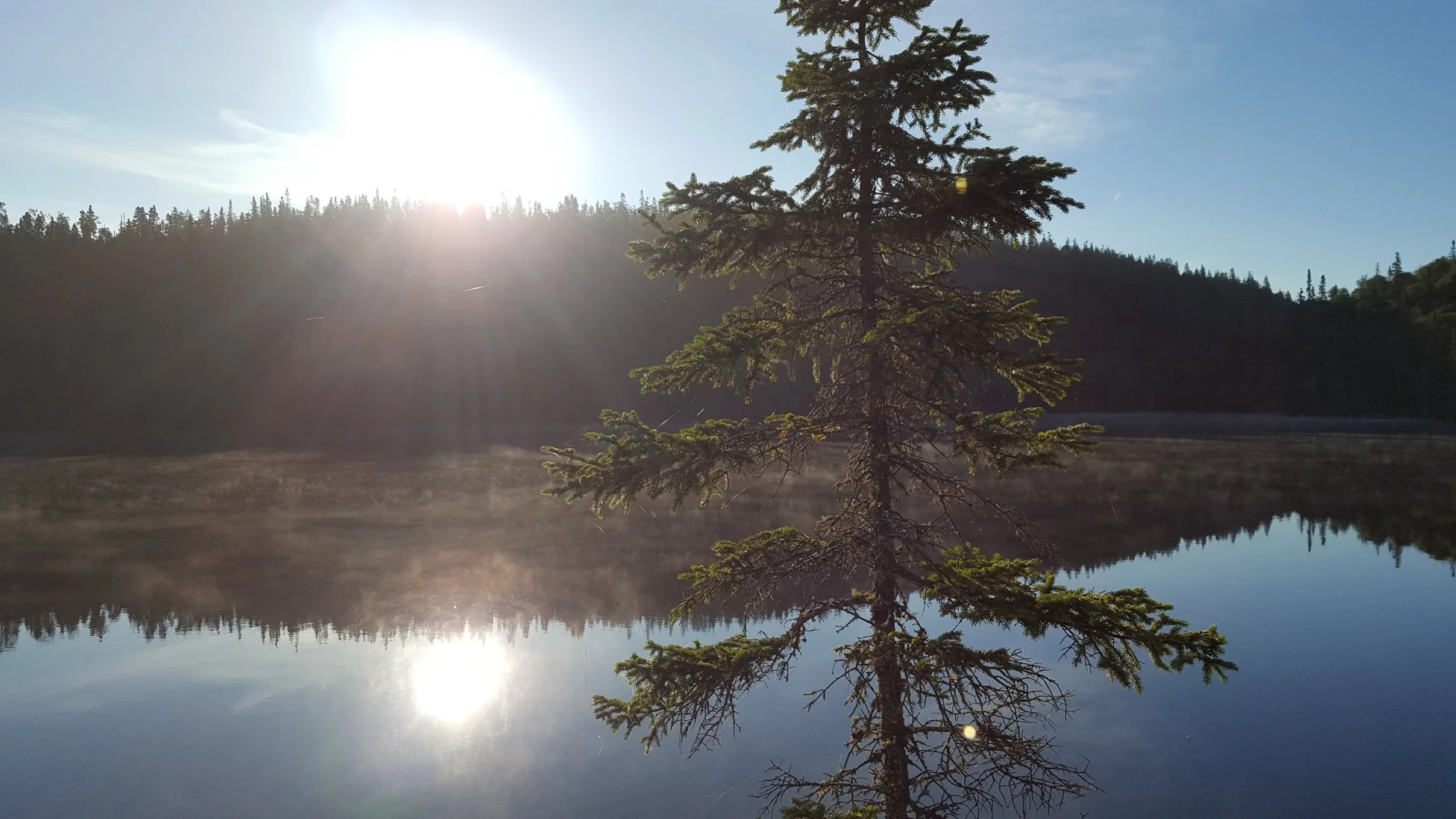 Perfect morning on Diablo Lake