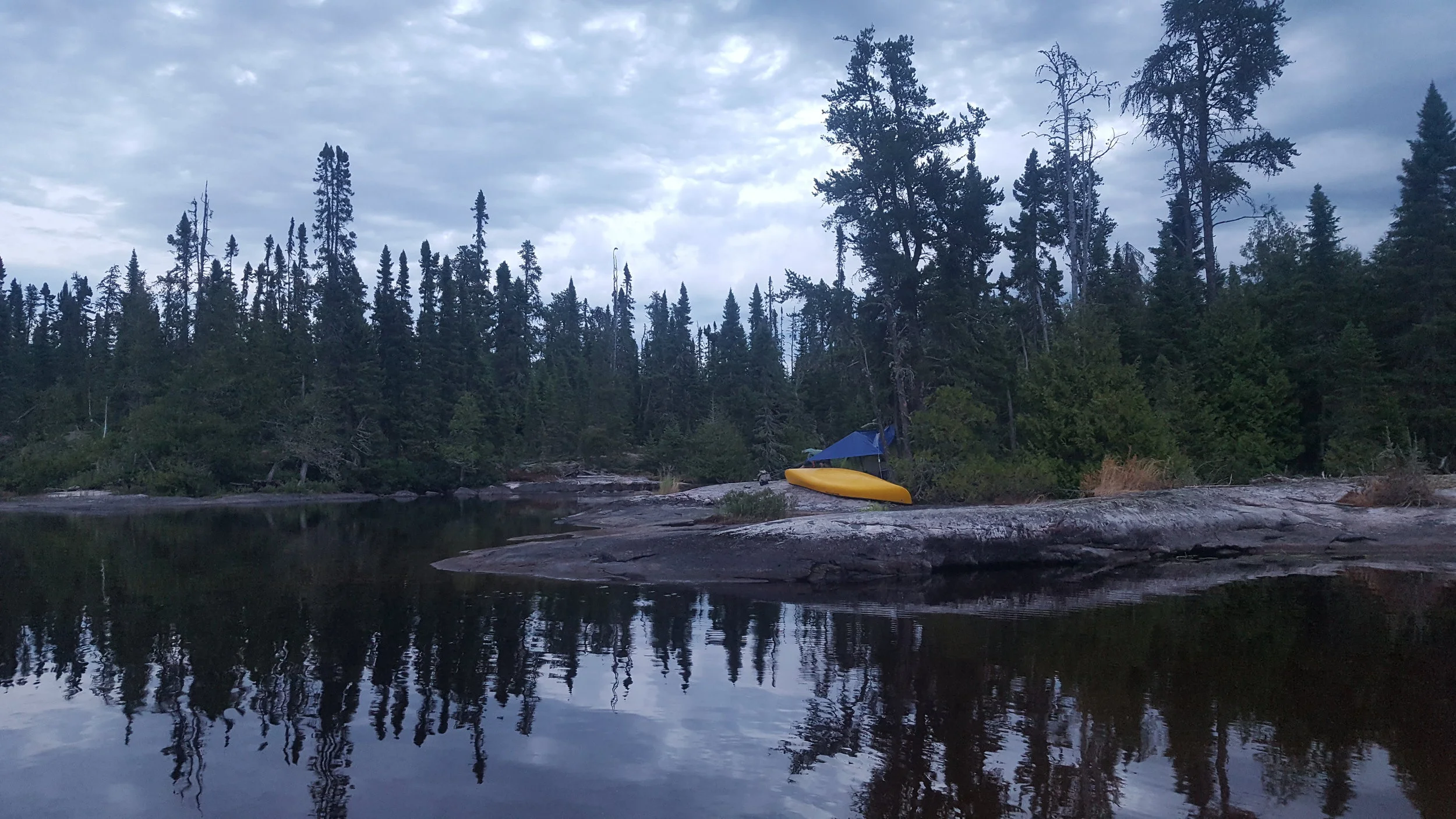 Camp 3 on Lower Wabakimi Lake
