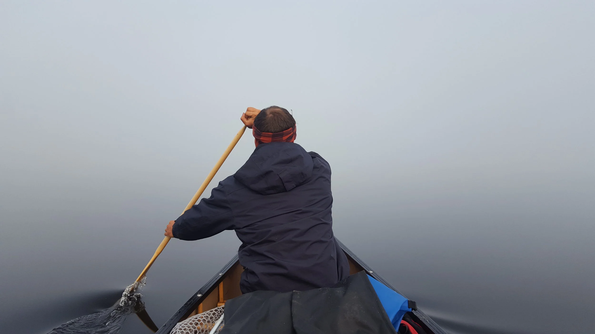 Intense fog on Pickett Lake 