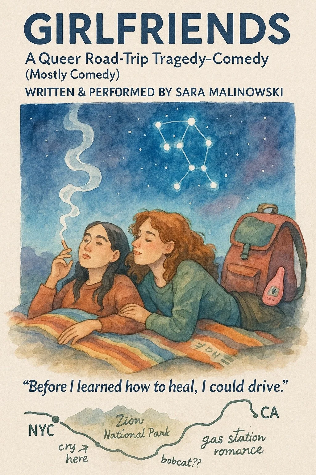 Girlfriends: A One Woman Reading