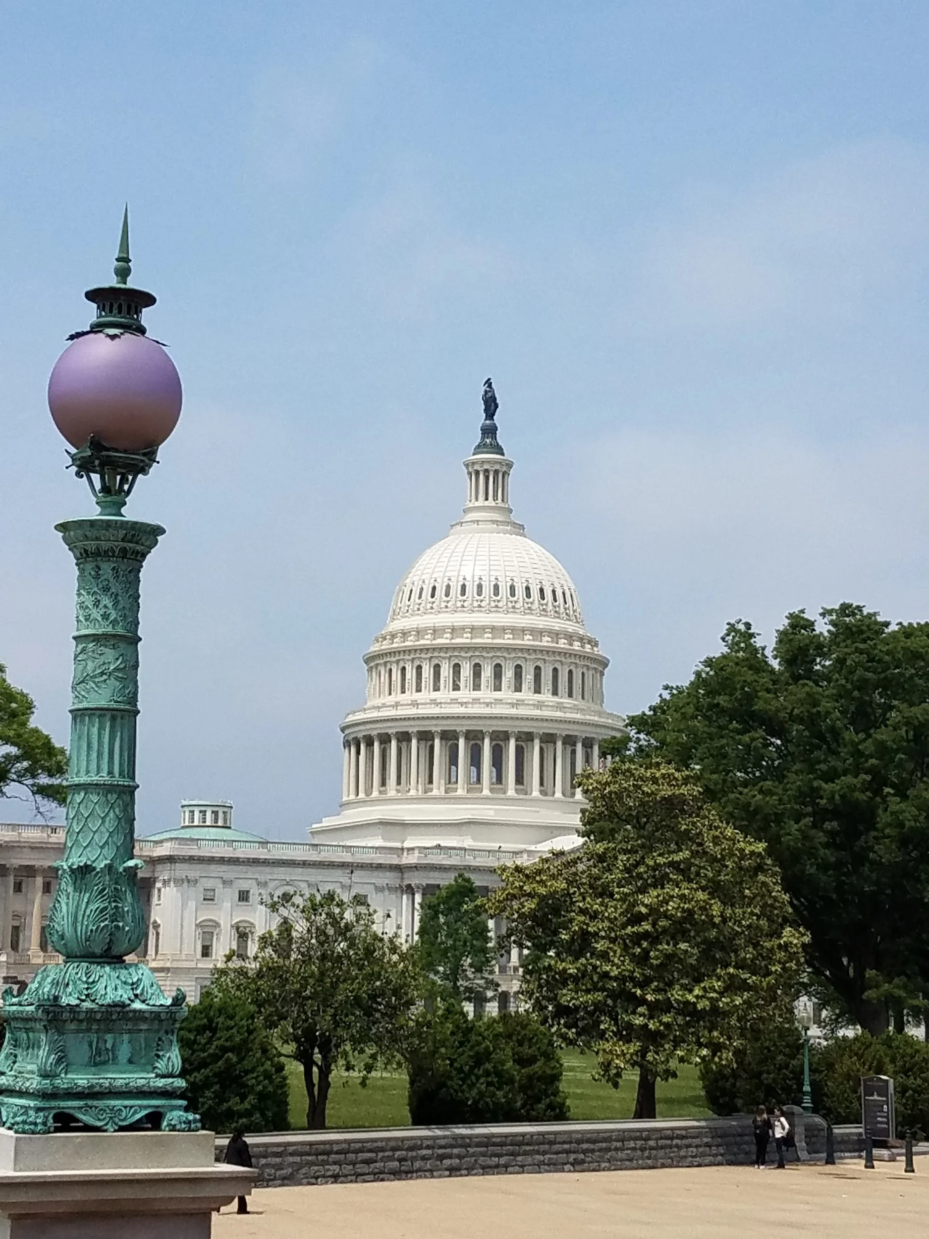US Capitol from the Library of Congress Patio