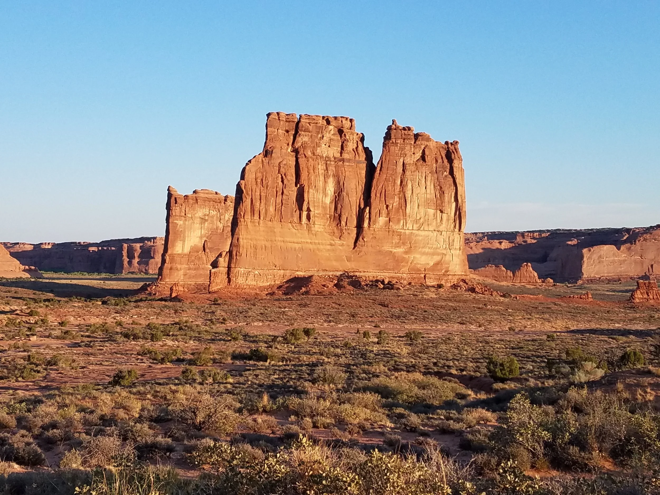 Courthouse Towers, Arches National Park, UT